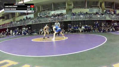 113 lbs Quarters & 1st Wb (16 Team) - Lane Welchert, Bennington vs Josiah Borge, Manhattan HS