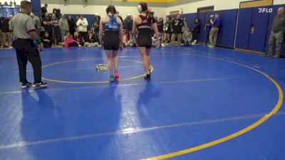 124 lbs Round Of 32 - Saige Olver, Honsdale vs Sophia Kropiewnicki, Trinity