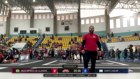 Enzo Mendes De Oliveira vs Dante Ciscar 2025 ADCC Brazilian Nationals