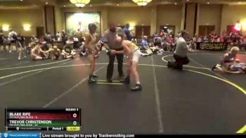 91 lbs Round 3 (4 Team) - Blake Rife, MO Outlaws Black vs Trevor Christenson, MO Outlaws Gold