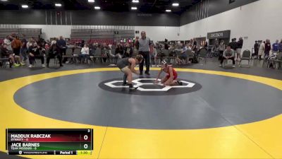 90 lbs Round 3 (8 Team) - Jace Barnes, Team Missouri vs Maddux Rabczak, Dynasty