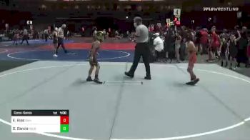 57 lbs Consolation - Esiah Rios, Idaho Gold vs Giovanni Garcia, Roughriders