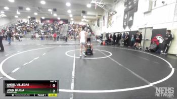 120 lbs Cons. Round 2 - Angel Villegas, Ontario vs John Biueja, Montclair