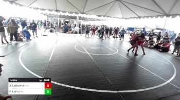 145 lbs Consi Of 4 - Jeslyn Ledezma, Riverside Rascals vs Piper Lalli, NorCal Queens