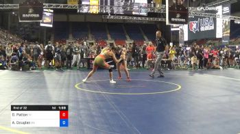 127 lbs Rnd Of 32 - Devin Patton, Texas vs Alana Douglas, Missouri