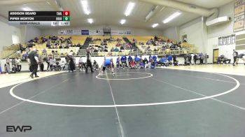 155 lbs Semifinal - Addison Beard, Tahlequah Girls HS vs Piper Morton, Oologah