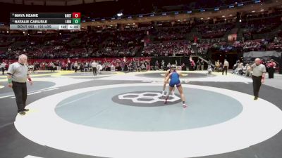 155 lbs Quarters - Natalie Carlisle, Lebanon vs Maya Keane, Hartley