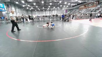 58 lbs 1st Place Match - Landon Caro, Mat Demon Wrestling Club vs Joel Alves, Montana