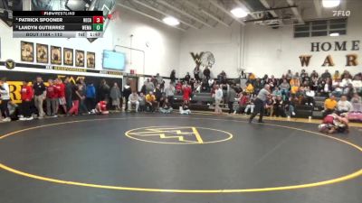 113 lbs Round 5 - Landyn Gutierrez, West Marshall vs Patrick Spooner, Newman Catholic