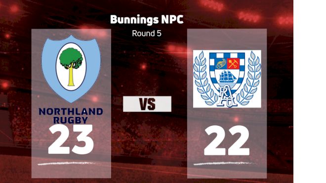 2022 Northland vs Auckland