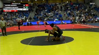 125 lbs Cons. Round 2 - Hayden Ancheta, San Francisco State vs Clemente Delgado, Embry-Riddle (Ariz.)