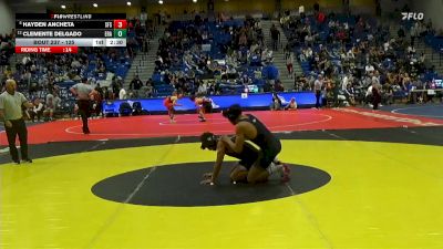 125 lbs Cons. Round 2 - Hayden Ancheta, San Francisco State vs Clemente Delgado, Embry-Riddle (Ariz.)
