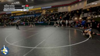 140 lbs Cons. Round 3 - Heaven Patton, Liberty vs Maylee Rucker, South Tama
