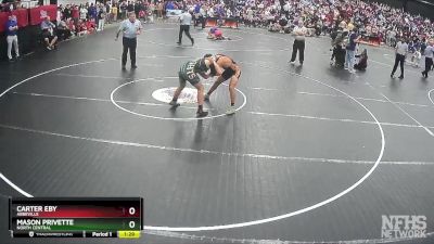 1A/2A 150 Cons. Round 1 - Carter Eby, Abbeville vs Mason Privette, North Central