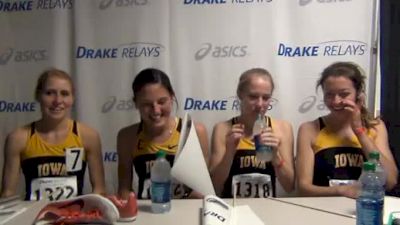 Iowa, Drake Relays, 4x1600m Champions