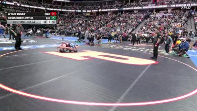 157-4A Semifinal - David Burchett Jr., Air Academy vs Wyatt Boley, Cheyenne Mountain