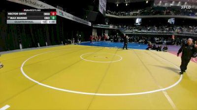 6A 106 lbs Quarterfinal - Max Marino, Katy Cinco Ranch vs Hector Ortiz, El Paso Eastwood