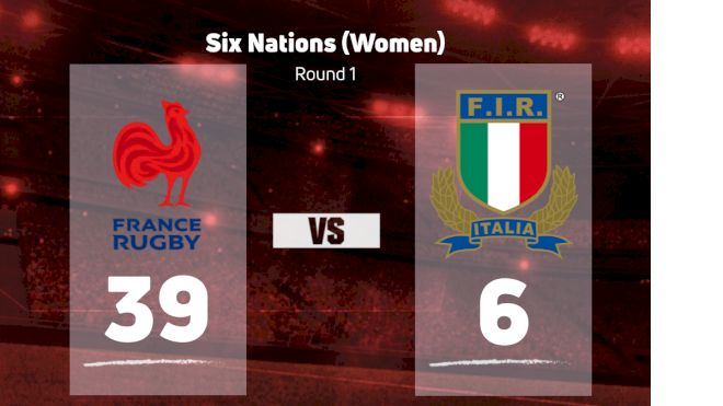 2022 France vs Italy - Women's