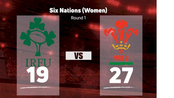 2022 Ireland vs Wales - Women's