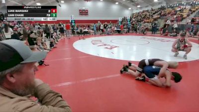 80-87 lbs Round 1 - Liam Chase, Plains Elite Wrestling vs Luke Marquez, Junior Bulldogs