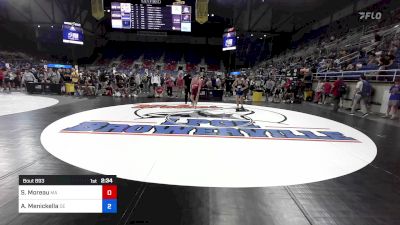 126 lbs Cons 128 #2 - Scotty Moreau, MA vs Aaron Menickella, DE