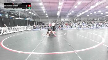 120 lbs Rr Rnd 1 - Mackenzie Gipson, Charlies MF Angels vs Zuri Mccalpine-ingram, Illinois Cornstars