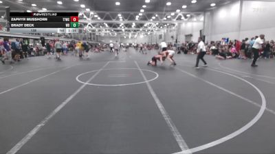 138 lbs Round 4 (6 Team) - Brady Deck, Wayne Danger vs Zaphyr Musshorn, Team Tugman WC