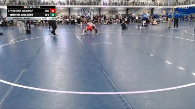 Elite 125 lbs Champ. Round 2 - Quintin Wolbert, Wisconsin-La Crosse vs Christian Lievano, Cortland State