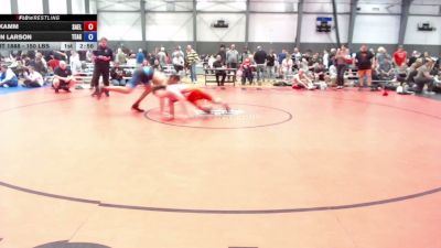 165 lbs Quarters - Hans Kamm, Salem Elite vs Jordon Larson, Team Aggression