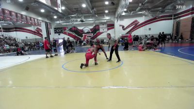 126 lbs Champ. Round 1 - Nolan Montelongo, Braveheart WC vs David Martinez, Martinez Wrestling