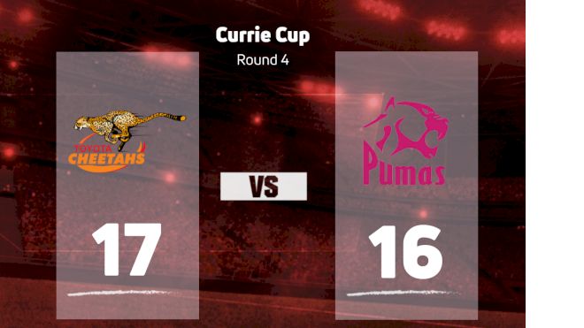 2021 Free State Cheetahs vs Pumas