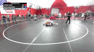 138 lbs Cons. Rd Of 32 - Caiden Latch, Immortal Athletic WC vs Bryce Knudtson, Team Nazar Training Center
