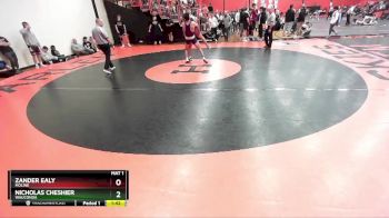 157 lbs Cons. Semi - Nicholas Cheshier, WAUCONDA vs Zander Ealy, MOLINE