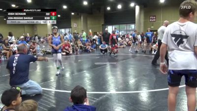 90 lbs Round 3 (6 Team) - JOSH SCHAUB, Fight Club vs Jon-Reggie Daigle, NC National Team White
