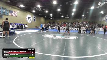 175 lbs Champ. Round 2 - Herby Hinojosa, South High vs Dustin Gutierrez Valdez, Kerman