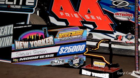 Stewart Friesen Wins Nearly Non-Stop New Yorker 50 At Utica-Rome