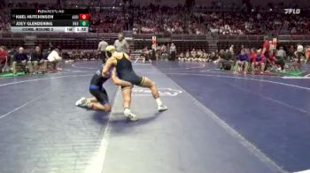 2A-165 lbs Cons. Round 2 - Kael Hutchinson, Albia vs Joey Glendening, Burlington Notre Dame