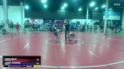 97 lbs Round 1 (8 Team) - John McKay, Michigan vs Asher Johnson, Texas