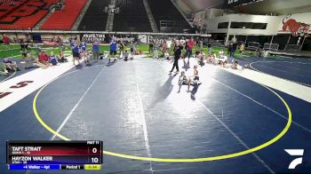 65 lbs Cross Bracket (8 Team) - Tate Strait, Idaho 1 vs Kyler Robinson, Utah