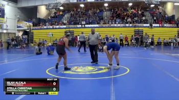 145 lbs Champ. Round 2 - Stella Christian, Springfield (Holland) vs Islah Alcala, Toppenish (Girls)