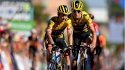 Primoz Roglic Crashes In Vuelta Sprint Gamble As Mads Pedersen Wins Stage