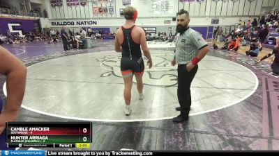 285 lbs Quarters - Sawyer Troupe, Flathead (Kalispell) vs Juan Rizo, Pasco