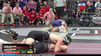 138 lbs 7th Place Match - Kaden Kremer, Independence vs Tyler Wieland, Independence