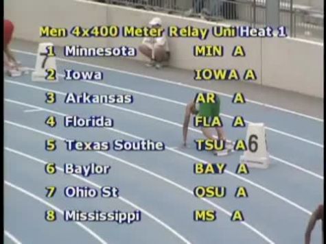 M 4x400 F01 (UD) Florida vs Arkansas Battle!