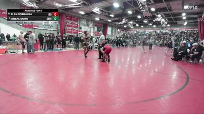150 lbs Champ. Round 1 - Isreal Dunn, Canyon Springs vs Alan Torralba, Rio Mesa