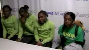Oklahoma Baptist Women, Drake Relays College Division 4x400 Champs
