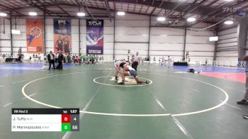 220 lbs Rr Rnd 3 - Joel Tufts, Mavericks Wrestling vs Peter Marinopoulos, Windy City Winds