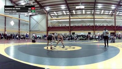 132 lbs Cons. Round 3 - Roberto De Jesus, Lake Gibson vs Marcus Heck, Wyoming Seminary (PA)