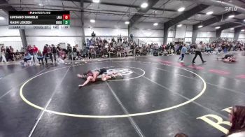 150 lbs Round 1 (16 Team) - Kash Lenzen, Douglas vs Luciano Daniele, Laramie