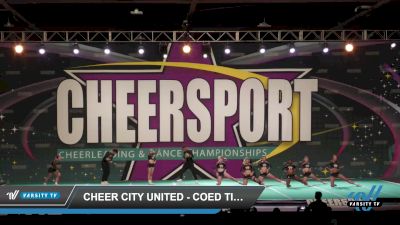 Cheer City United - COED TITANS [2022 L5 Senior Coed - D2 - Small] 2022 CHEERSPORT National Cheerleading Championship